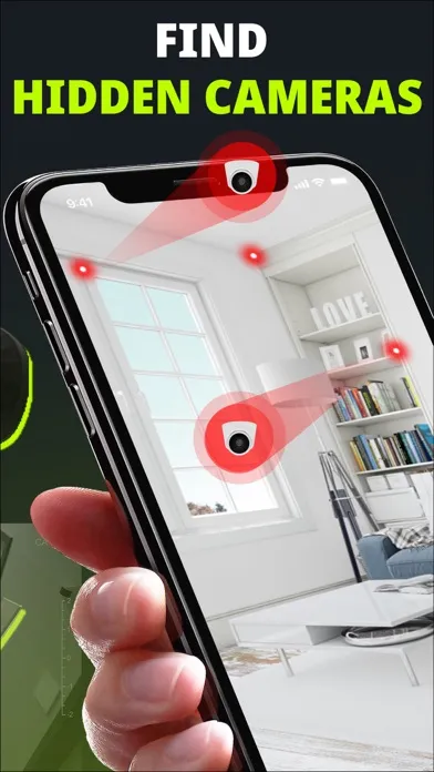 Zrzuty ekranu Hidden camera detector aрр