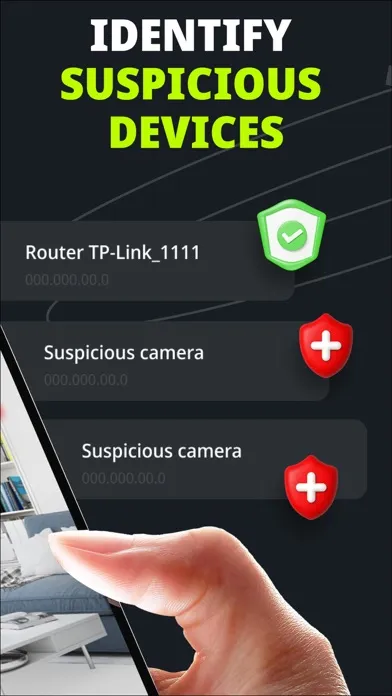 Zrzuty ekranu Hidden camera detector aрр