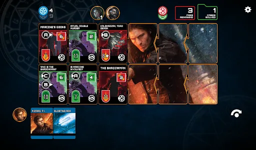 Dresden Files Co-op Card Game Screenshots