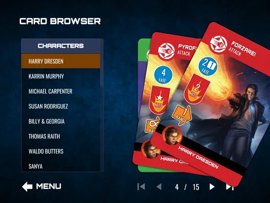 صور Dresden Files Co-op Card Game iPad 
