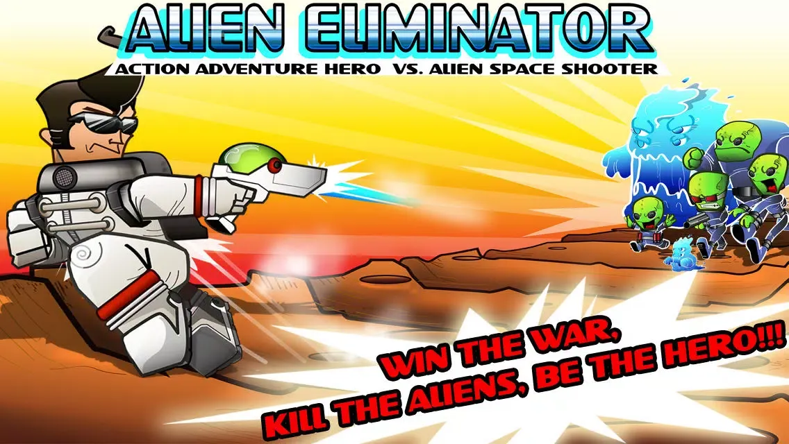 تصاویر Action Adventure Hero vs Alien Space Shooter Free War Games