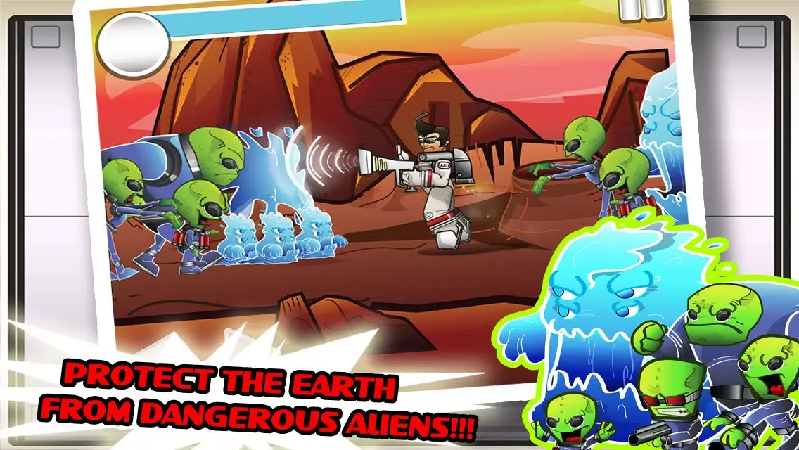 تصاویر Action Adventure Hero vs Alien Space Shooter Free War Games
