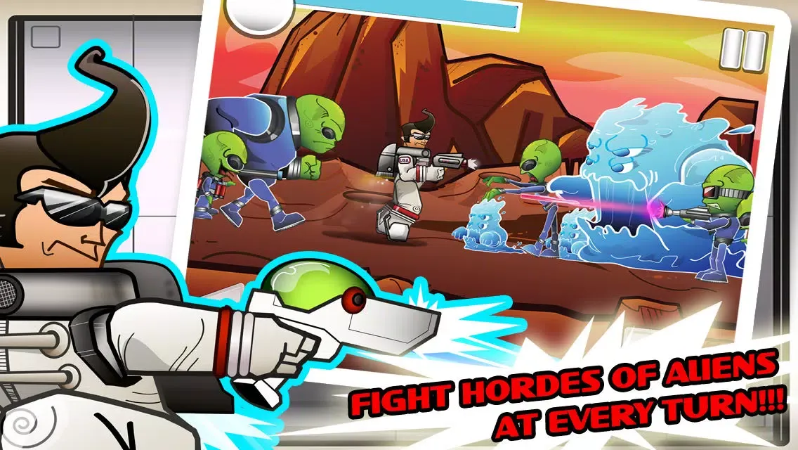تصاویر Action Adventure Hero vs Alien Space Shooter Free War Games
