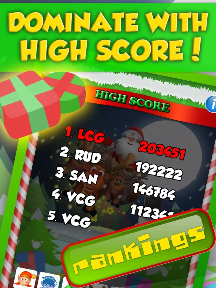 A Santa Clause Christmas Game Free iPad  Screenshots
