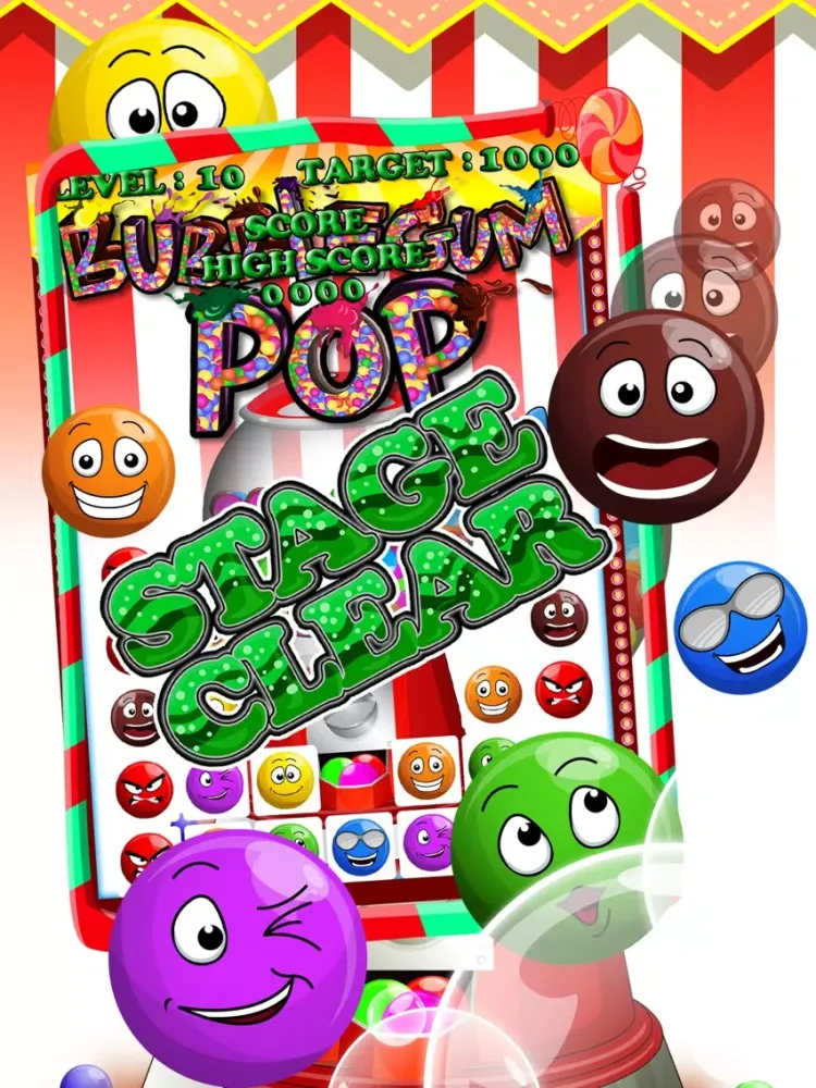 A Bubblegum PoPS Endless Free Matching Game iPad  Ekran Görüntüleri