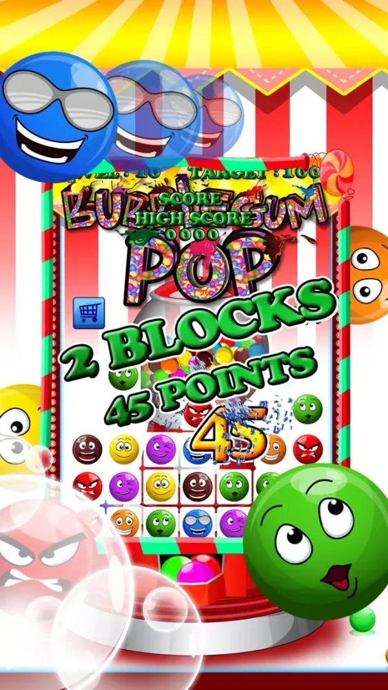 A Bubblegum PoPS Endless Free Matching Game Ekran Görüntüleri