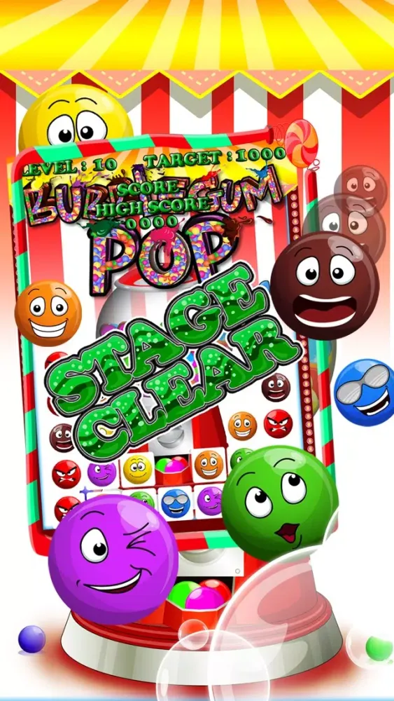 A Bubblegum PoPS Endless Free Matching Game Ekran Görüntüleri