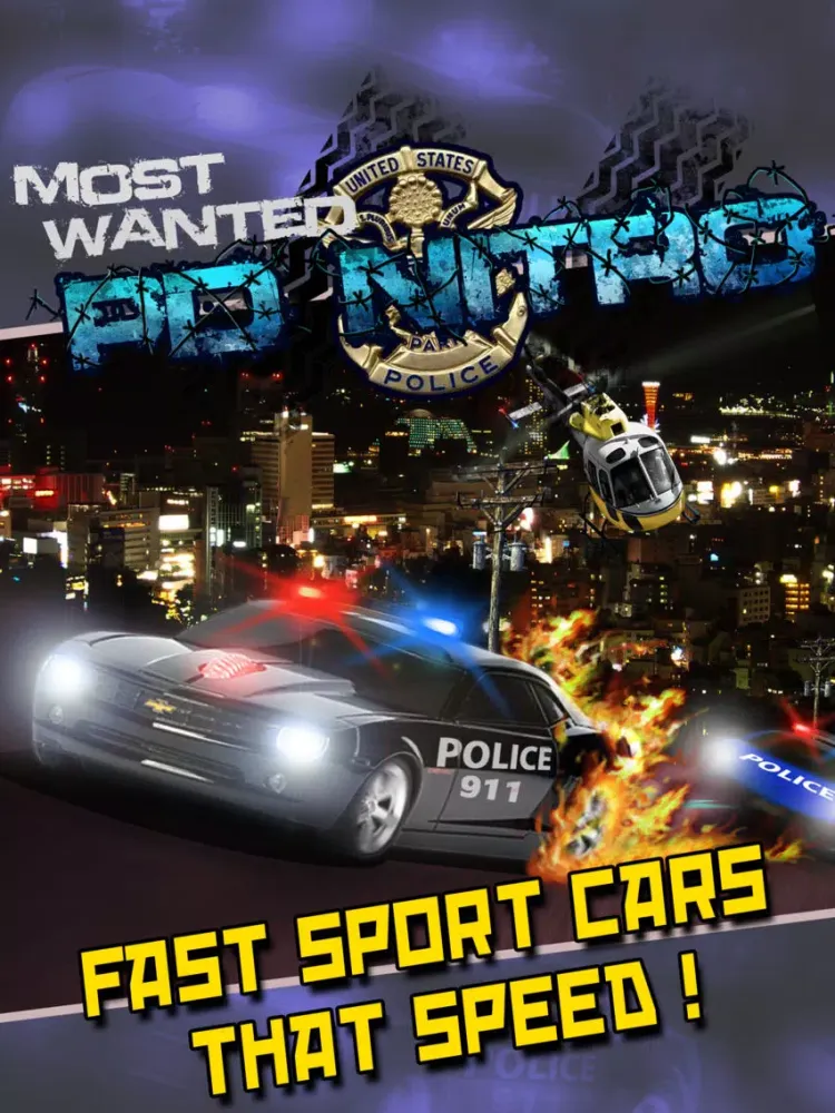 PD Nitro - Top Best Free Police Chase Car Race Prison Escape Game iPad  স্ক্রিনশট