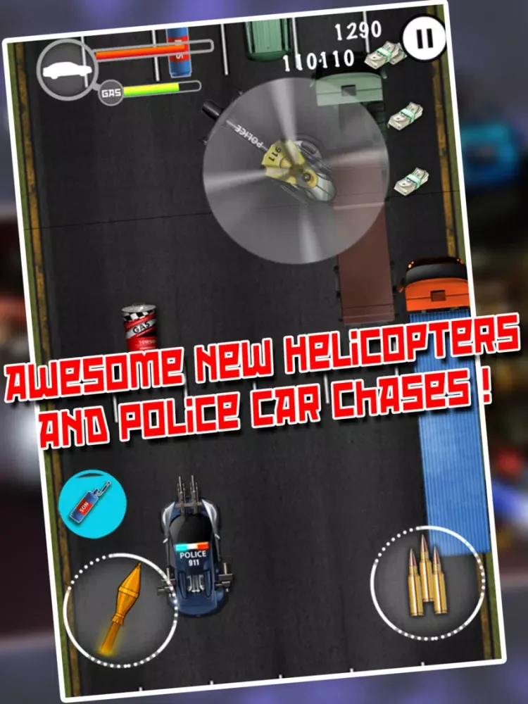 PD Nitro - Top Best Free Police Chase Car Race Prison Escape Game iPad  স্ক্রিনশট