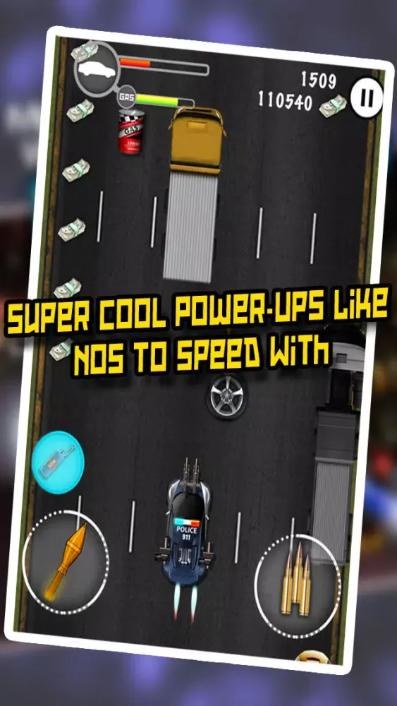 PD Nitro - Top Best Free Police Chase Car Race Prison Escape Game স্ক্রিনশট