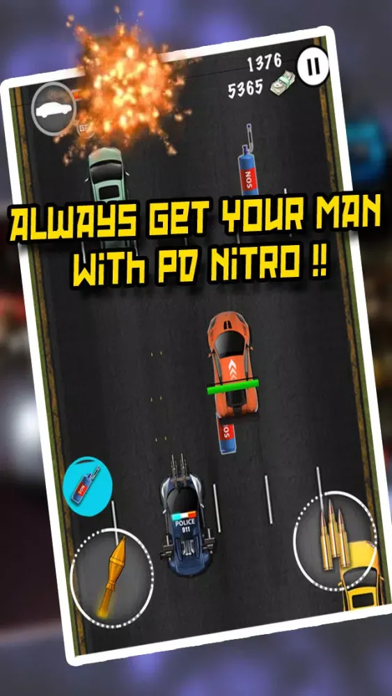 PD Nitro - Top Best Free Police Chase Car Race Prison Escape Game স্ক্রিনশট