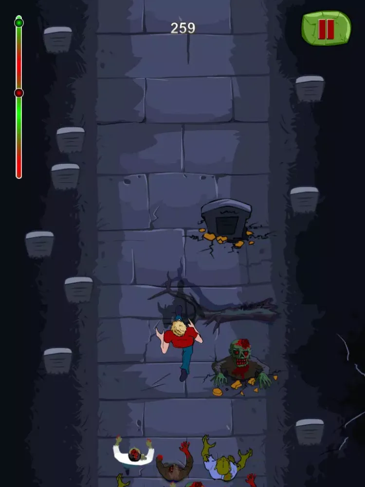 Zombie Monsters Night - Top Best Endless Free Chase Run Game iPad  Screenshots