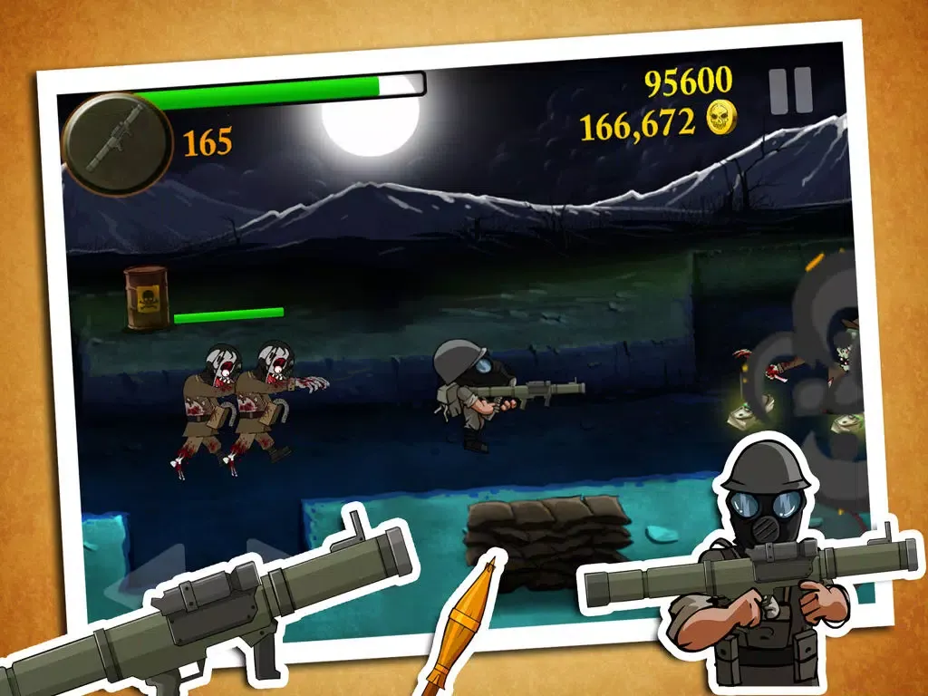 Zombie Toxic Pro - Top Best Free War Game iPad  Screenshots