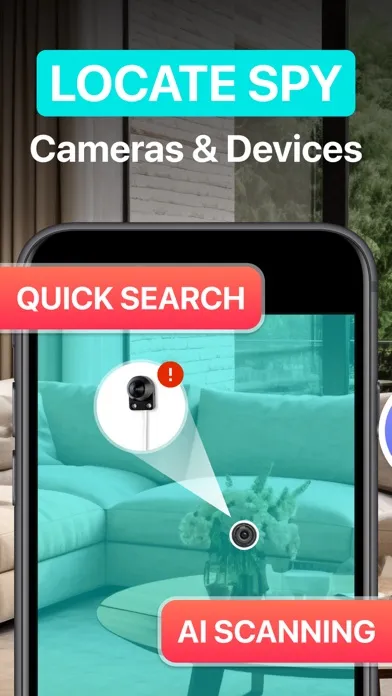 Hidden Camera SpyDetector Screenshots