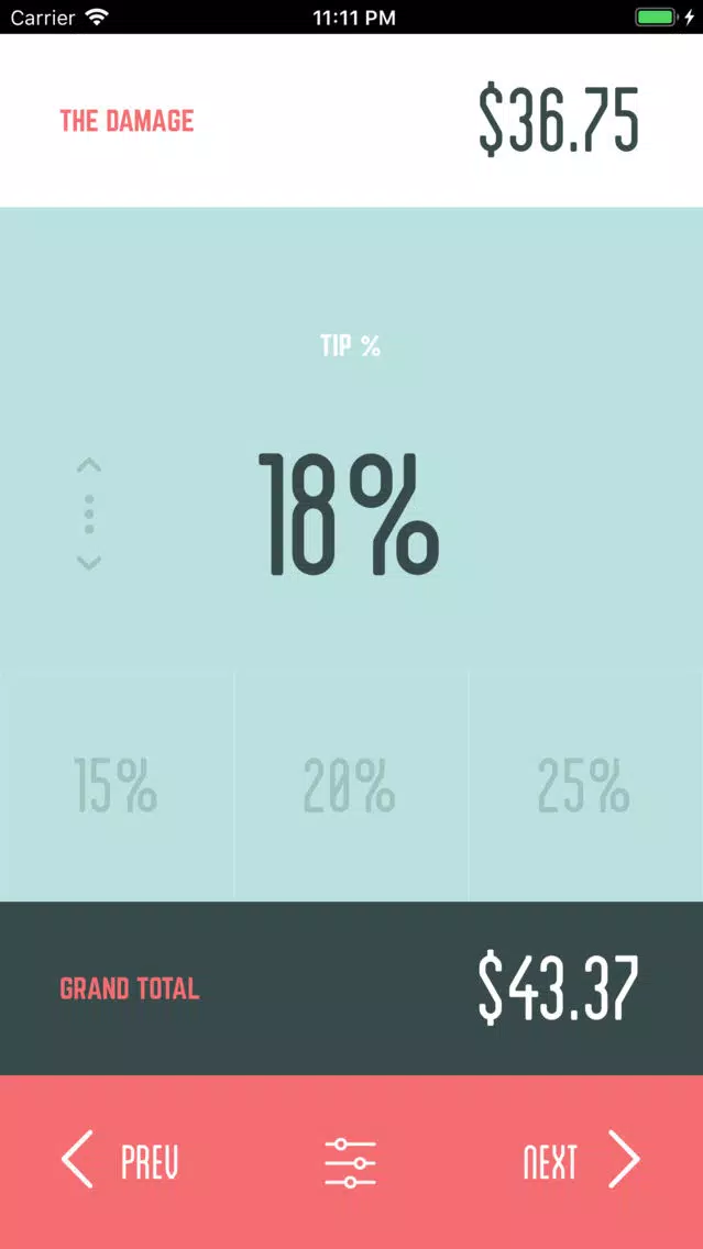 TipToe Tip App Ekran Görüntüleri