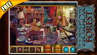 Horror Forest Free Search Find hidden Objects Game Screenshots