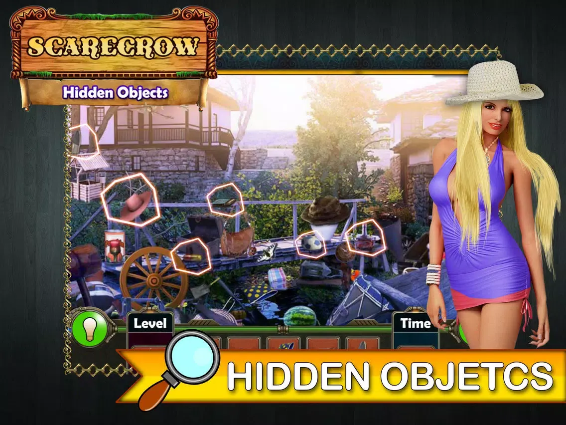 Scarecrow Free Hidden Object Games Mystery iPad 应用截图