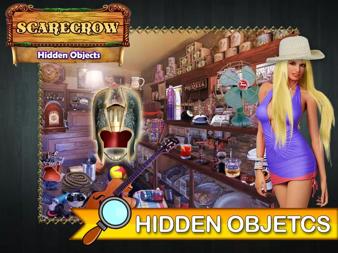 Scarecrow Free Hidden Object Games Mystery iPad 应用截图