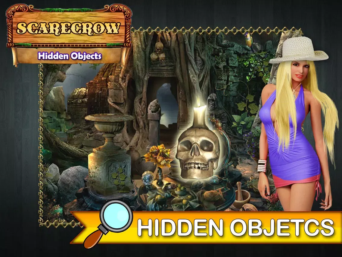 Scarecrow Free Hidden Object Games Mystery iPad 应用截图