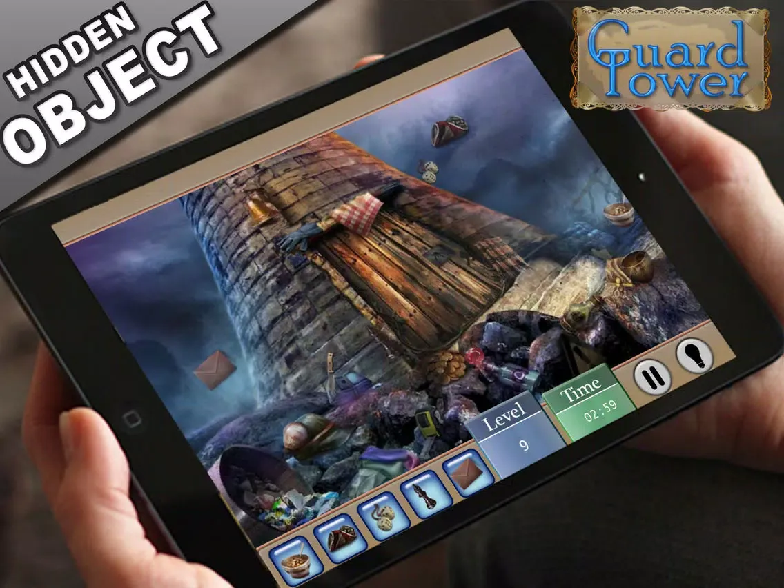 Capturas de tela do Guard Tower Fun Hidden Object Games Crime Scene iPad 