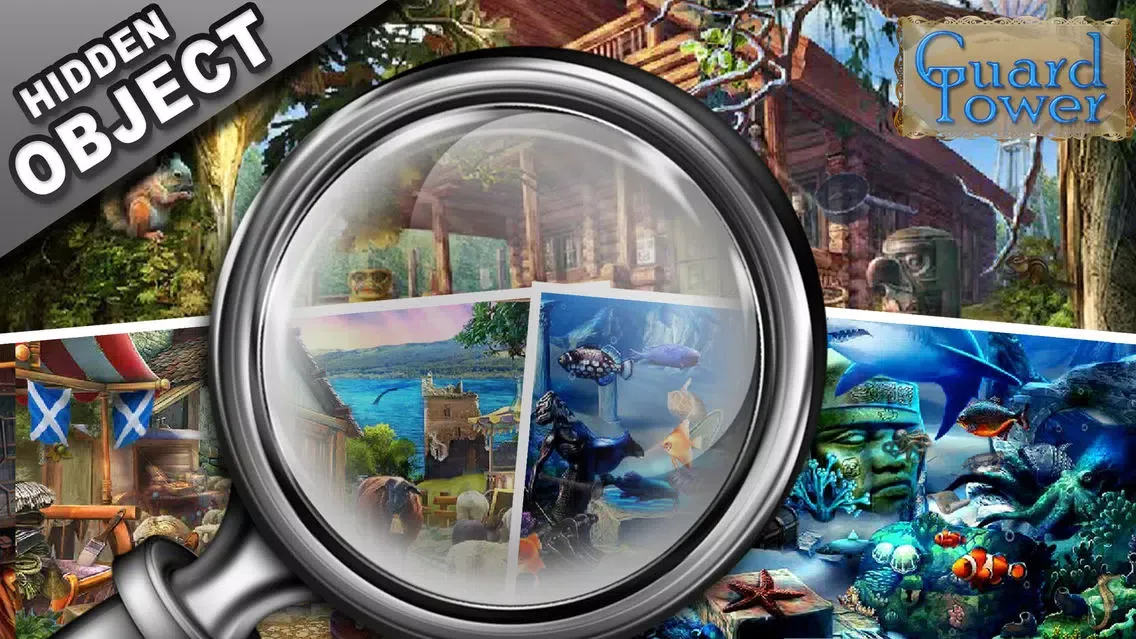 Capturas de tela do Guard Tower Fun Hidden Object Games Crime Scene