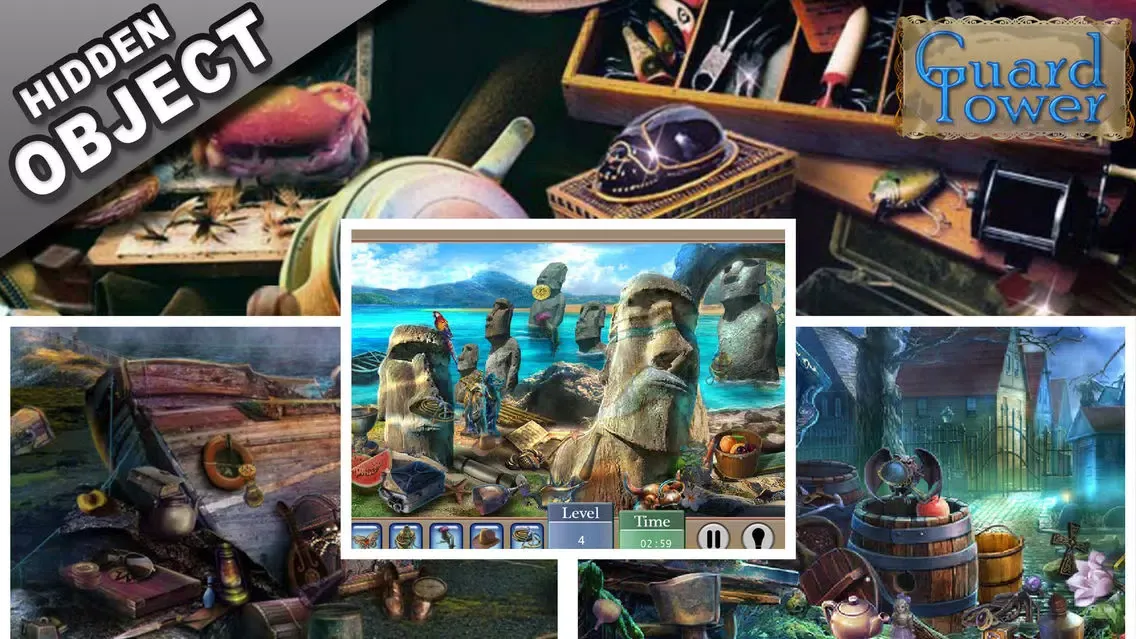 Capturas de tela do Guard Tower Fun Hidden Object Games Crime Scene