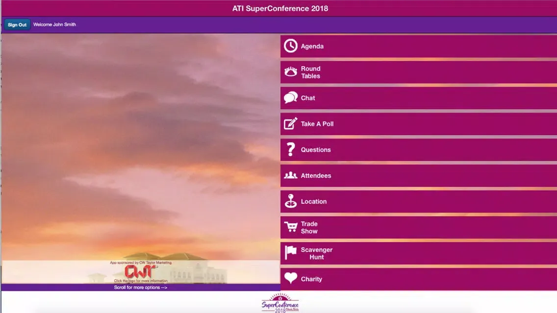 Capturas de pantalla de ATI SuperConference 2018