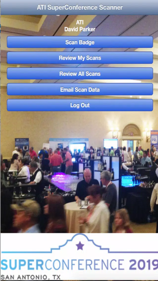 Capturas de tela do ATI SuperConference Scanner