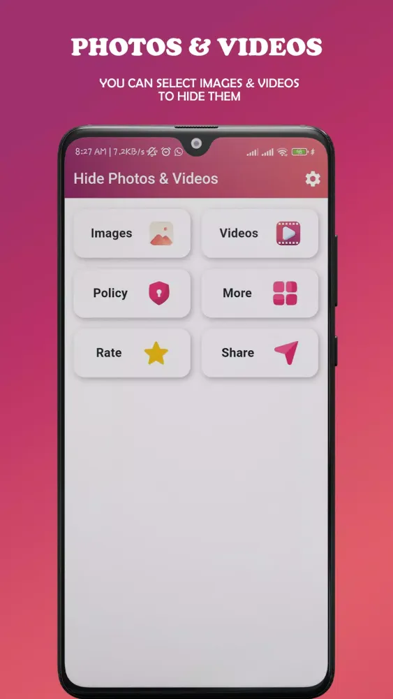 Hide Photos & Videos Screenshots