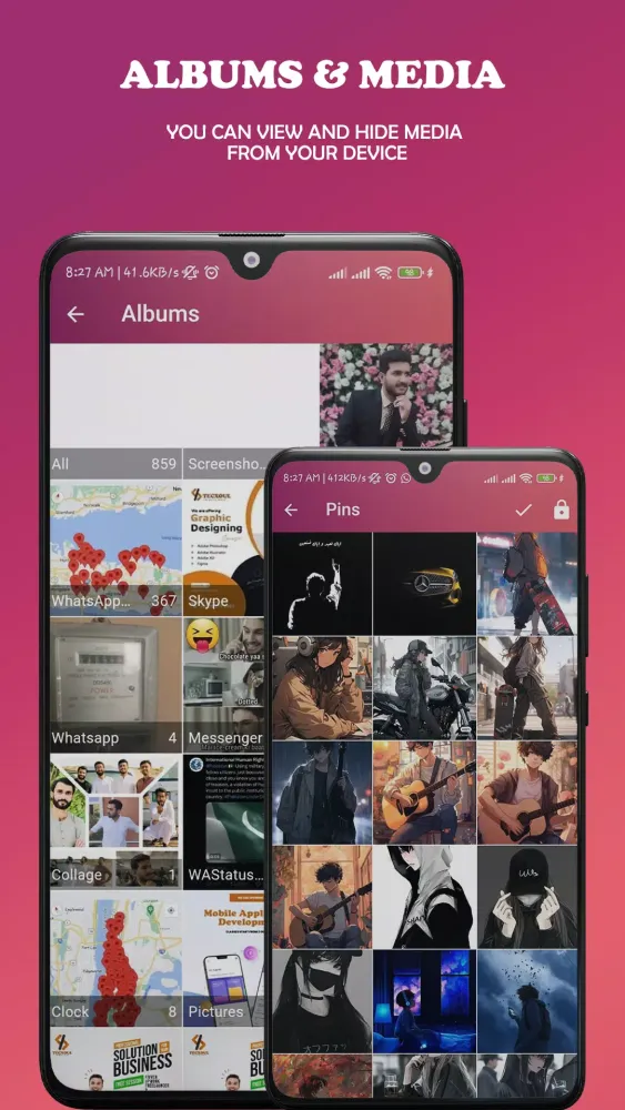 Hide Photos & Videos Screenshots