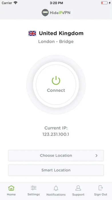 HideIPVPN - VPN & Smart DNS स्क्रीनशॉट