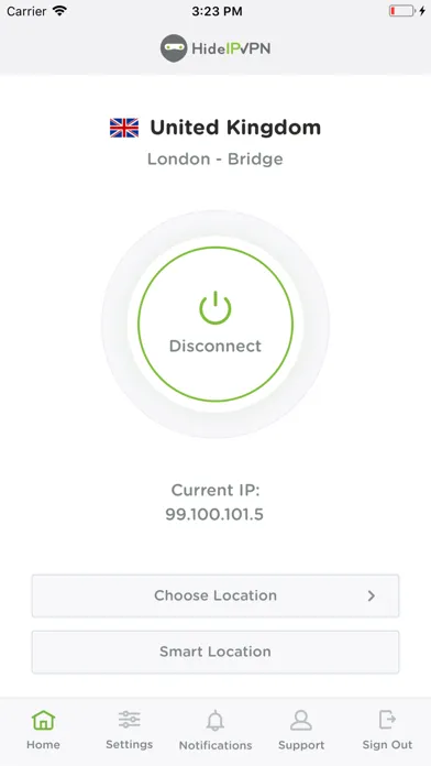 HideIPVPN - VPN & Smart DNS स्क्रीनशॉट