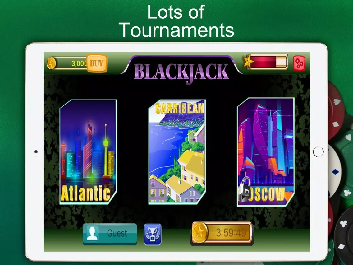Royal Blackjack: Card Game iPad  स्क्रीनशॉट