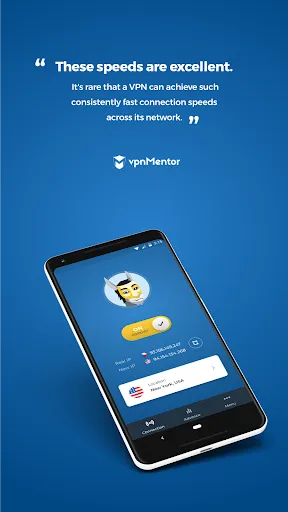 Capturas de tela do HMA VPN Proxy & WiFi Security