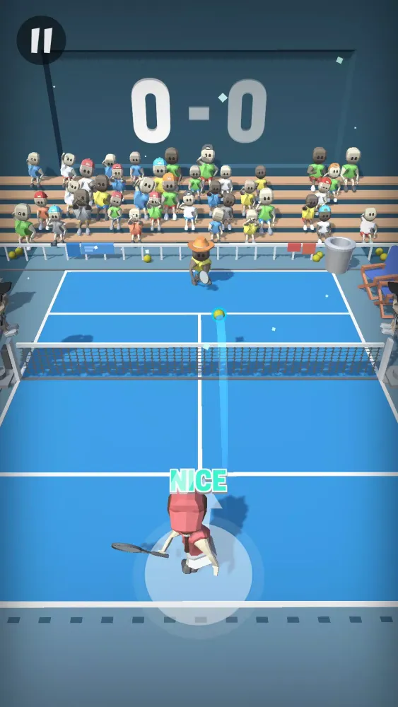 Screenshot di Mini Tennis Clash