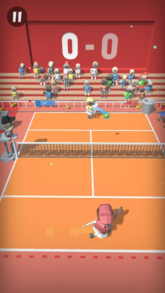 Screenshot di Mini Tennis Clash