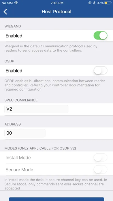 Скриншоты HID Reader Manager