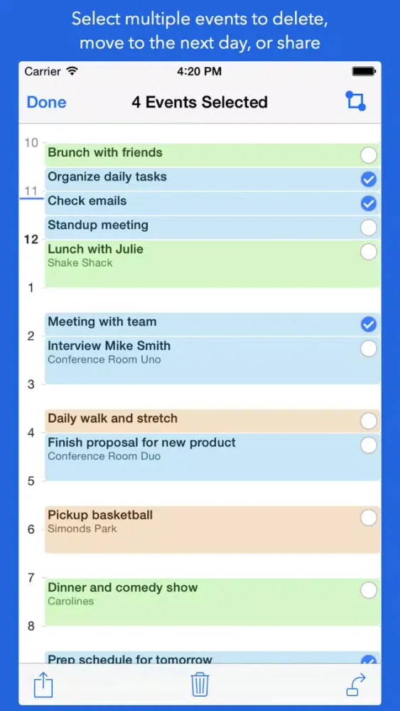 OneStack Calendar - Simplify and organize your life スクリーンショット