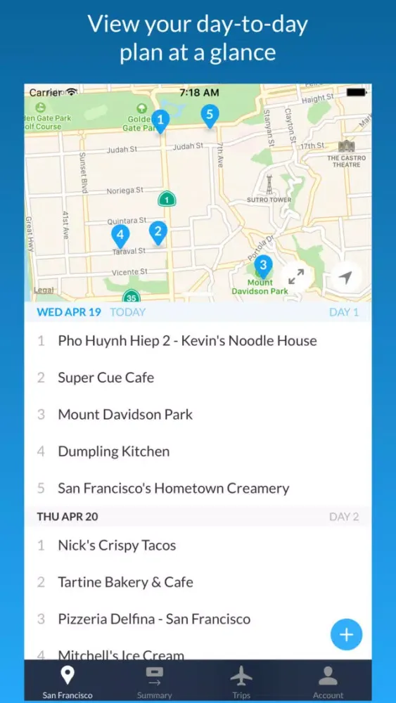 Takeoff - Plan your vacations Screenshots
