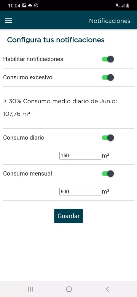 Hidroconta Metering স্ক্রিনশট