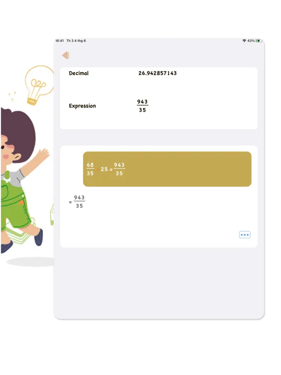 Calculator For Kids iPad  Screenshots