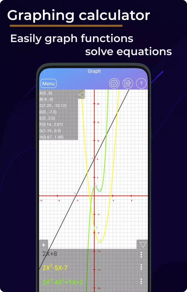 Scientific Calculator He-580 स्क्रीनशॉट