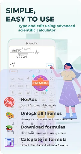 صور HiEdu Calculator He-580 Pro