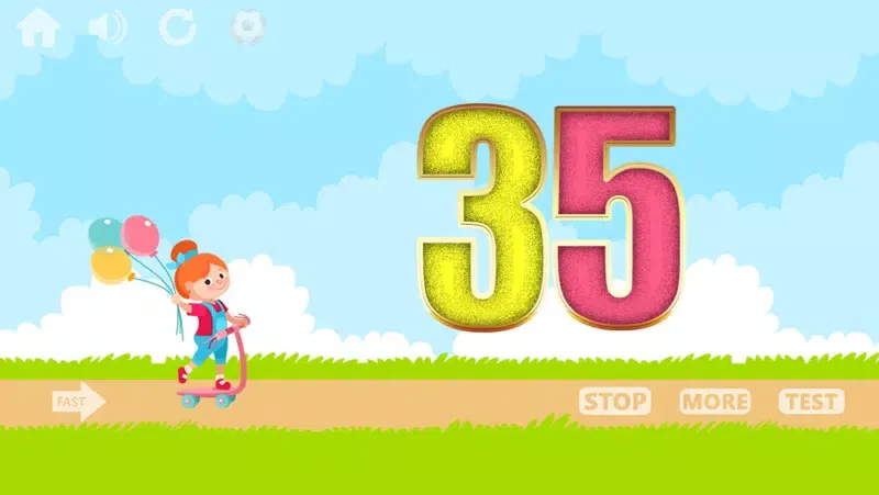 Capturas de tela do Learn 1 to 1000 Numbers