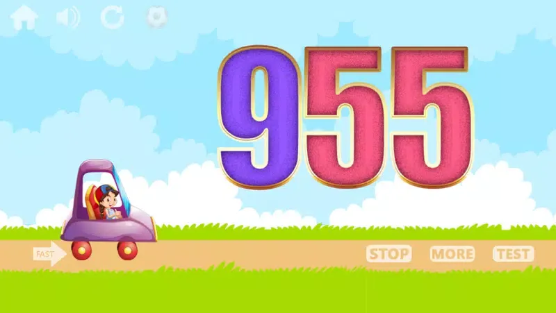 Capturas de tela do Learn 1 to 1000 Numbers