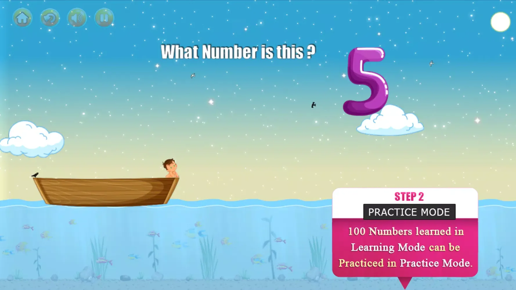 Learn 1 - 100 numbers for kids应用截图