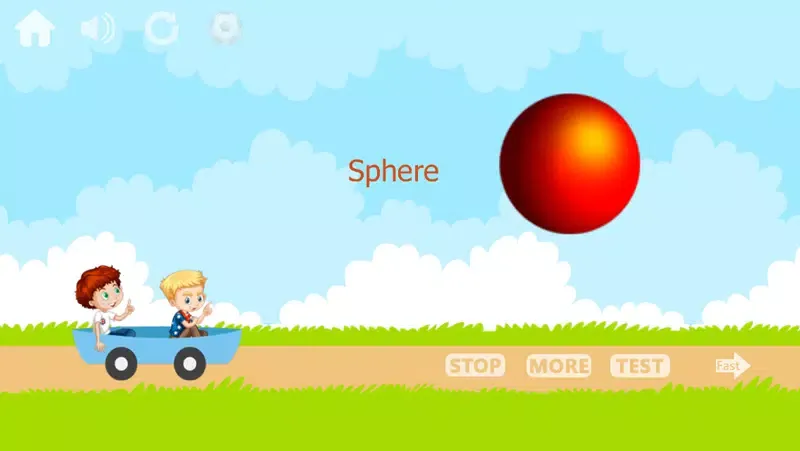 30 Basic shapes names for kids 스크린샷