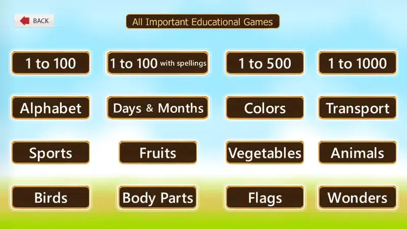 1 to 100 number counting game Screenshots