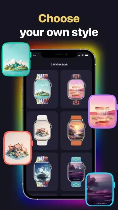 Ảnh chụp màn hình của Luxury Watch Faces Gallery Pro