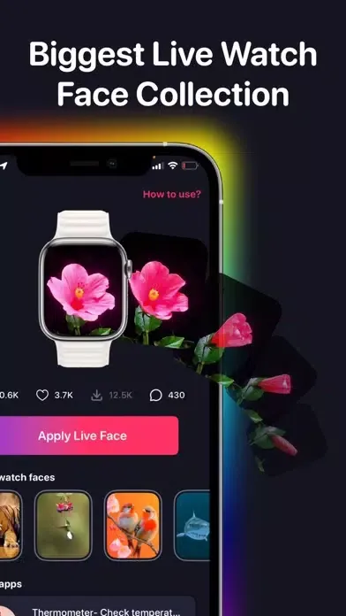 Ảnh chụp màn hình của Luxury Watch Faces Gallery Pro